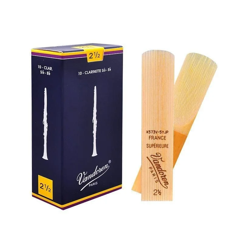 Heißer Verkauf: Vandoren Rot/Blaue Box Altsaxophonblätter (10 Stk.) / Tenorsaxophonblätter (5 Stk.) 2.0/2.5/3.0 – Musikinstrumentenblätter als Geschenk – Detail 3