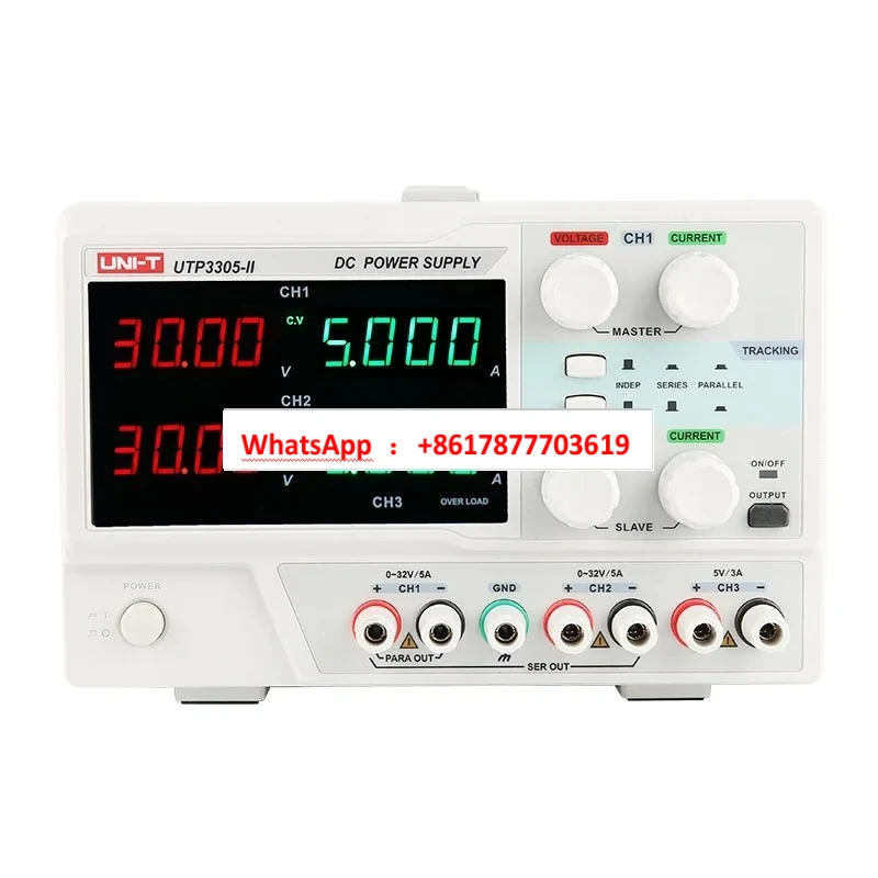 UTP3303/3305 Dual-channel adjustable DC regulated power supply 32V 5A notebook mobile phone repair