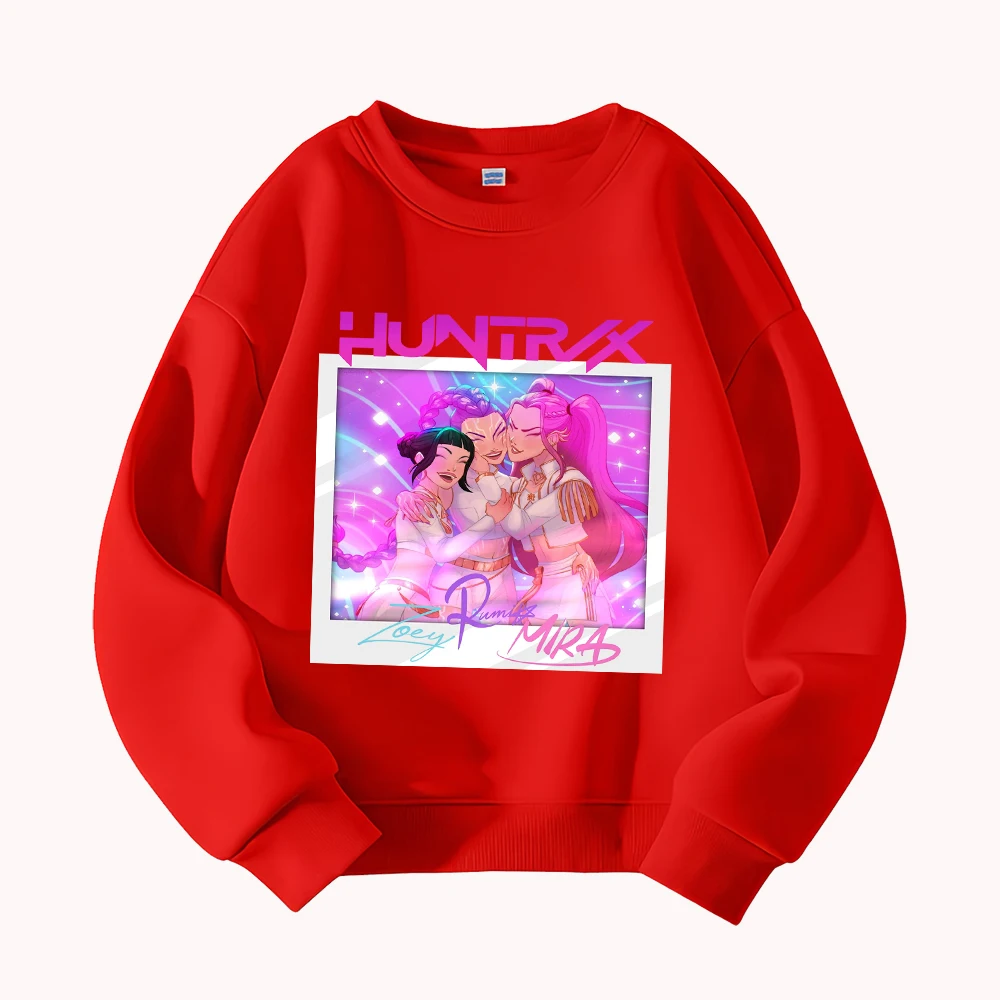 سويت شيرت برسومات شخصيات الهالوين من Saja Boys Baby Abby Mystery Romance Pumpkin Bat Ghost Print Crewneck Pulover