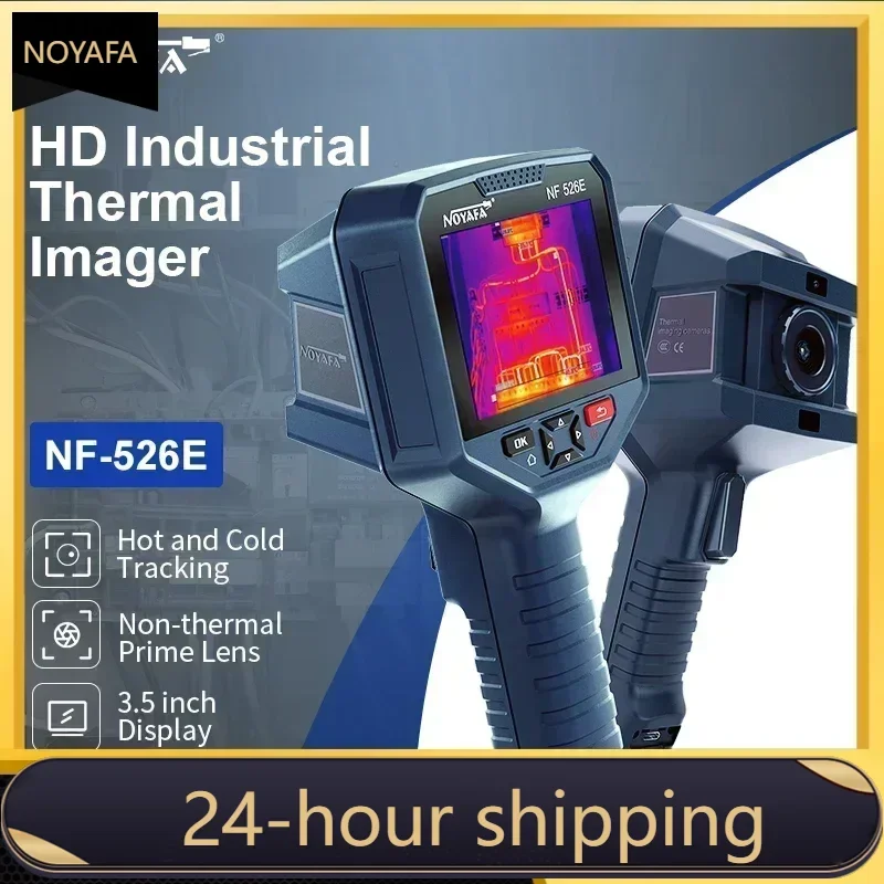 

ZHOUCE NF-526E High Sensitive Infrared Thermal Imager Camera 256 x192 25HZ Industrial Handheld Testing Thermometer for Repaire