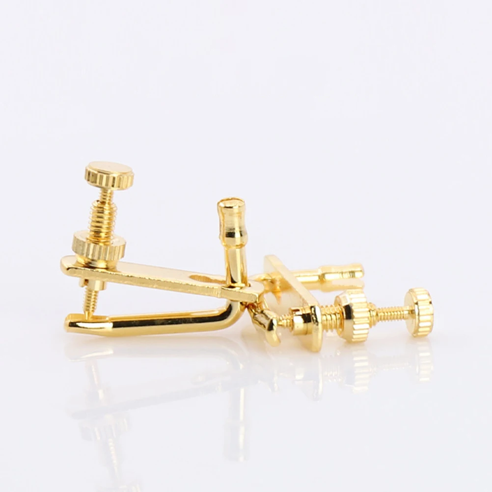 

4 Pcs Golden Reliable Fine Tuners Alloy Easy Installation Fine Tuners String Adjusters Musical Parts Accessories