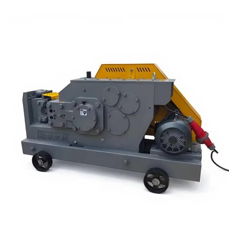 Construction Rebar Cutter 220V 380V Steel Bar Cutting Machine Industrial Grade Rebar Cutting Machine For Reinforcement Work