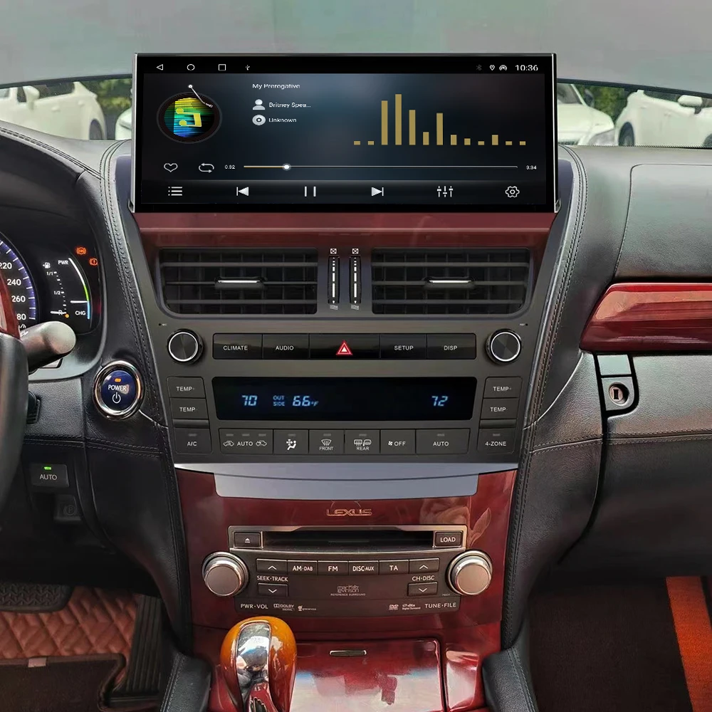 أندرويد شاشة تعمل باللمس راديو السيارة لكزس LS460 LS600 2006-2012 نظام تحديد المواقع السيارات الوسائط المتعددة راديو تلقائي ستيريو استقبال رئيس وحدة