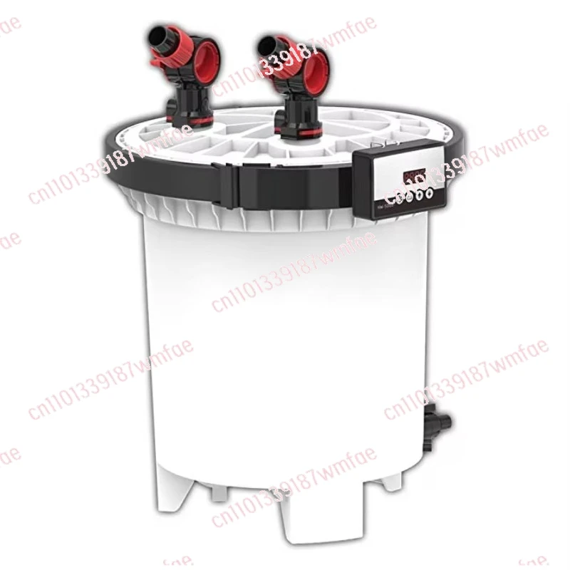 4 Levels Smart LCD Display Aquarium External Filter Tank Filter for Fish Tank HW-5000 with Plug