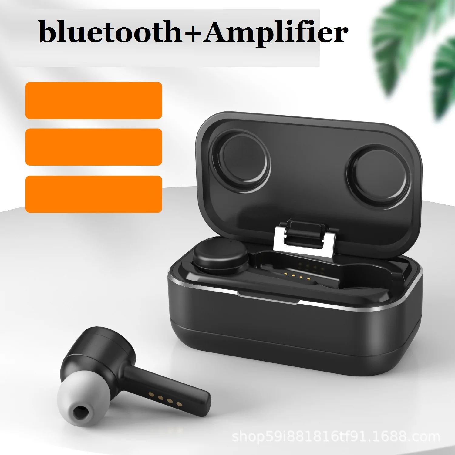 

z3 pro Wholesale Rechargerable High Quality Amplifier Earphone with Hearing Aid bluetooth earphone Charging box for Seniors