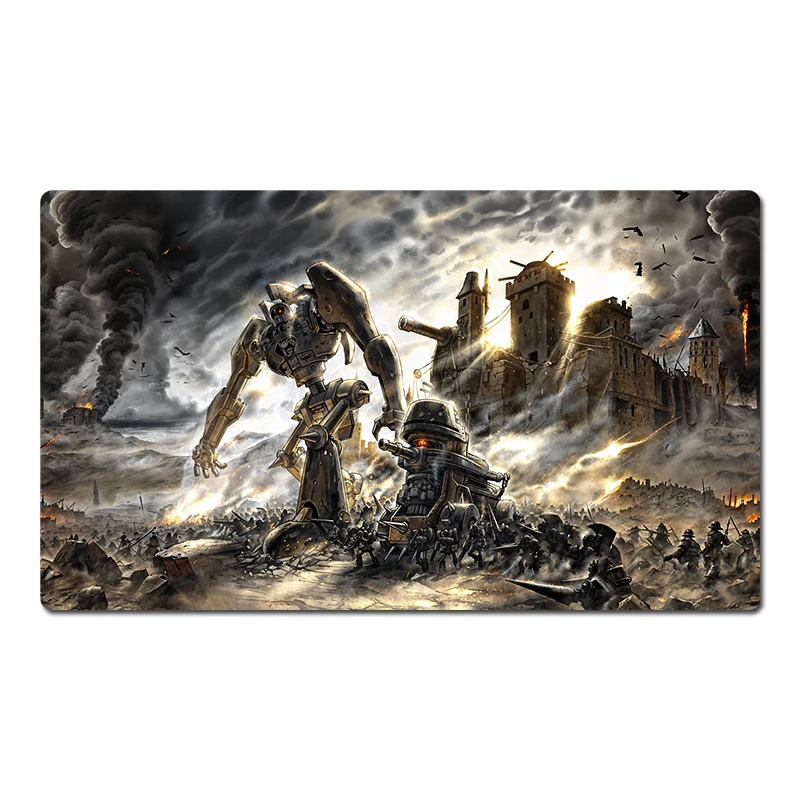 

YuGiOh Playmat Ancient Gear Advance Trading Card Game Mat TCG CCG Mouse Pad Desk Table Play Mat Free Bag 60x35cm