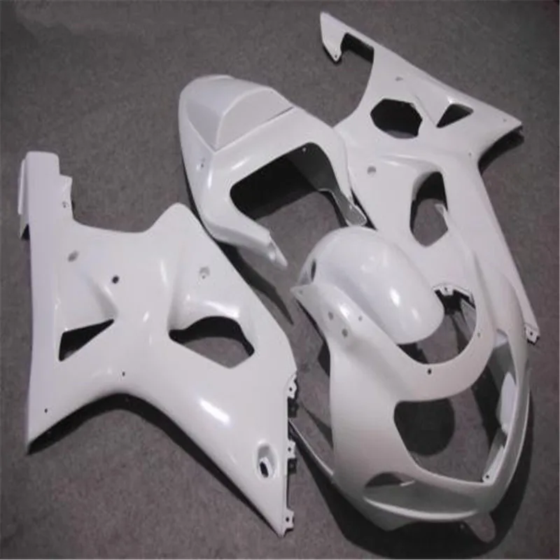 First-class Motorcycle Fairing Kits for G S XR1000 K2 2000 2001 2002 G S XR 1000 00 01 02 Plastic Bodywork Set whole white