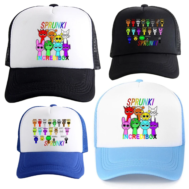 

Бейсболка Sprunki для мальчиков и девочек с рисунком ‌ Орен ‌ Редди фуражка аниме ‌ Венда модная шляпа в стиле хип-хоп аксессуары подарки на день рождения