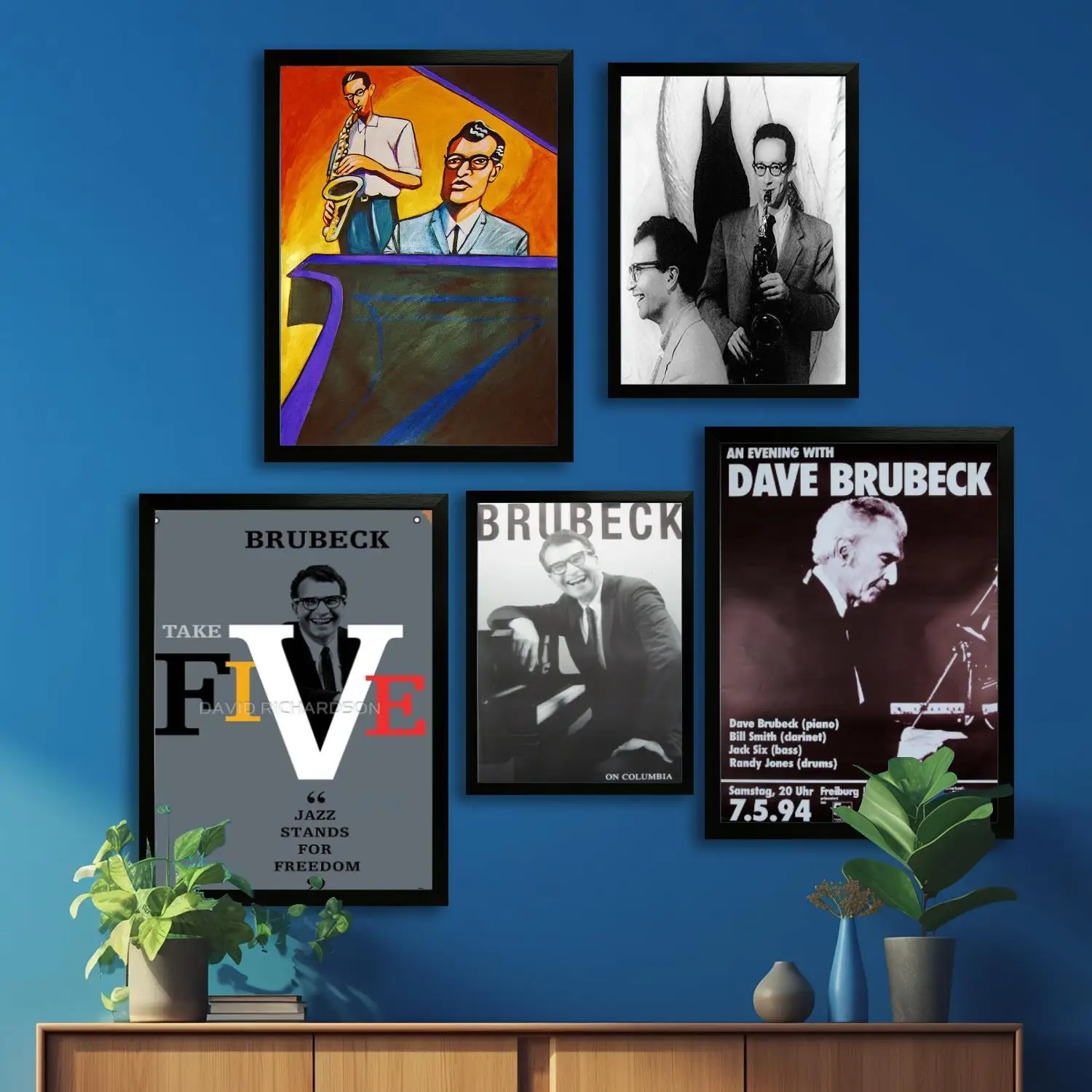 

Dave Brubeck Canvas Art Poster and Wall Art, Picture Print, Modern Family Bedroom Decor, Posters,Decorative painting