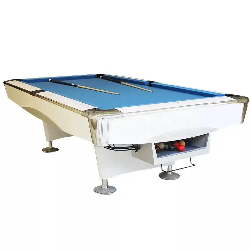 

Cheapest Fancy Slate Pool Table Standard Black Eight Billiard Table 9ft/8ft