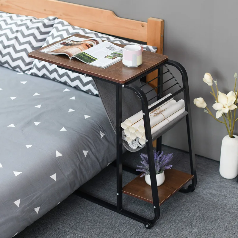 1 Bedside table Mobile lifting Lazy notebook computer table Adjustable desk for bed Sofa side table