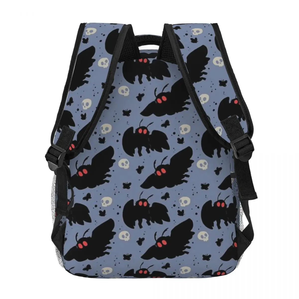 Mothman - Daylight Blue Backpacks Boys Girls Bookbag Casual Children School Bags Laptop Rucksack Shoulder Bag Large Capacity