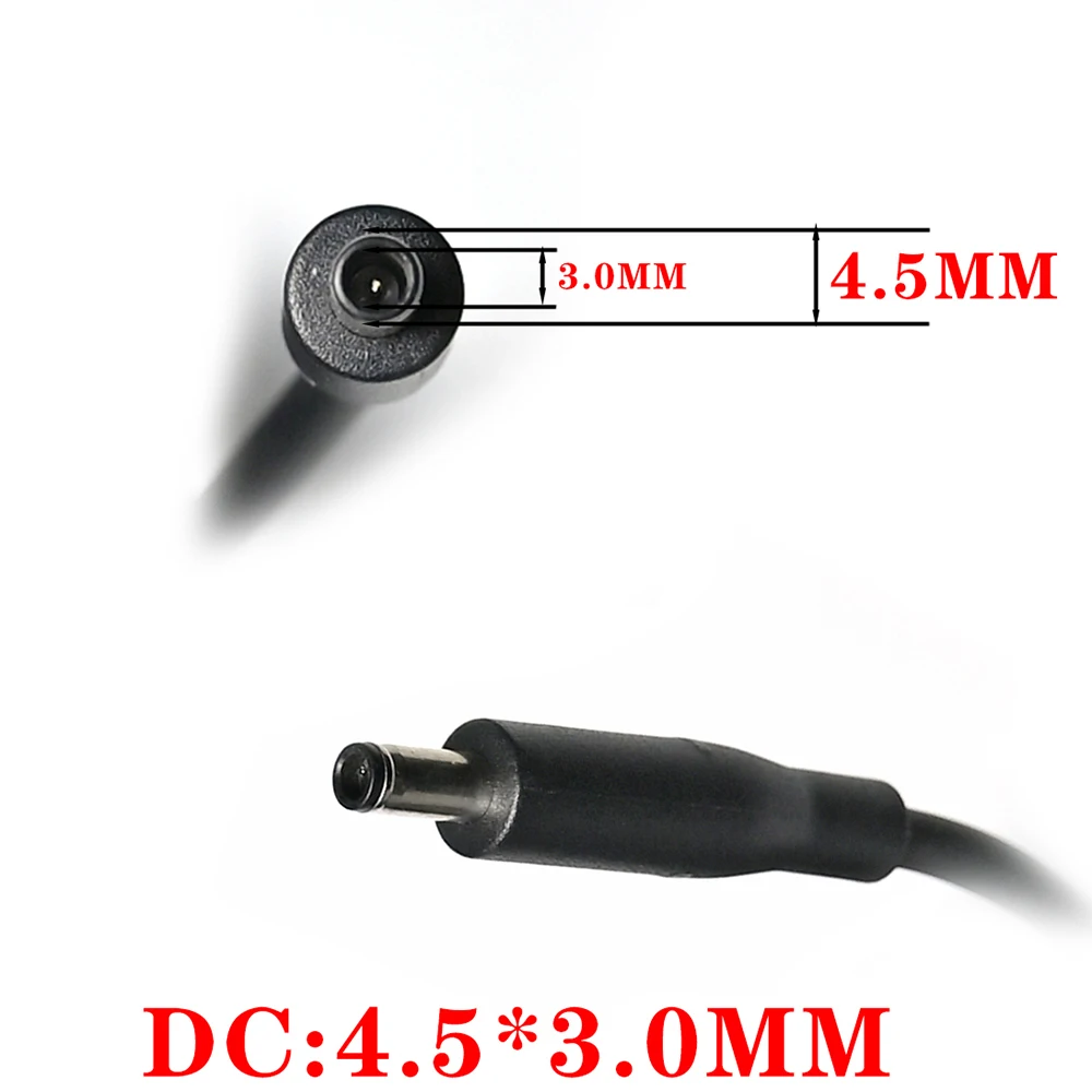 19.5V 3.34A 4.5*3.0mm 65W laptop AC power adapter charger for Dell Inspiron 15 5558 3558 3551 3552 5551 5559