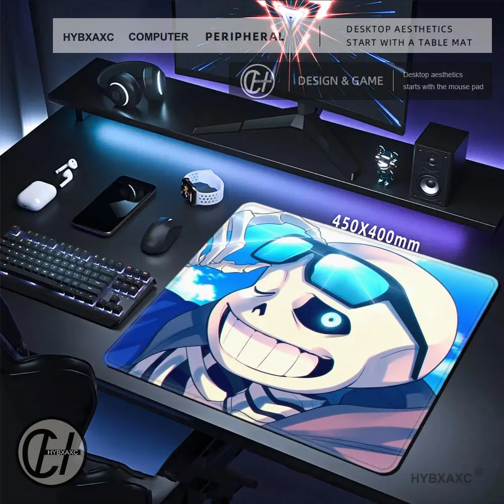 HYBXAXC Undertale Game Rubber Small Mouse Pad to Game Gaming Accessories Lockrand Mouse Mat Keyboard Deskmat Xxl Game Mouse Pads