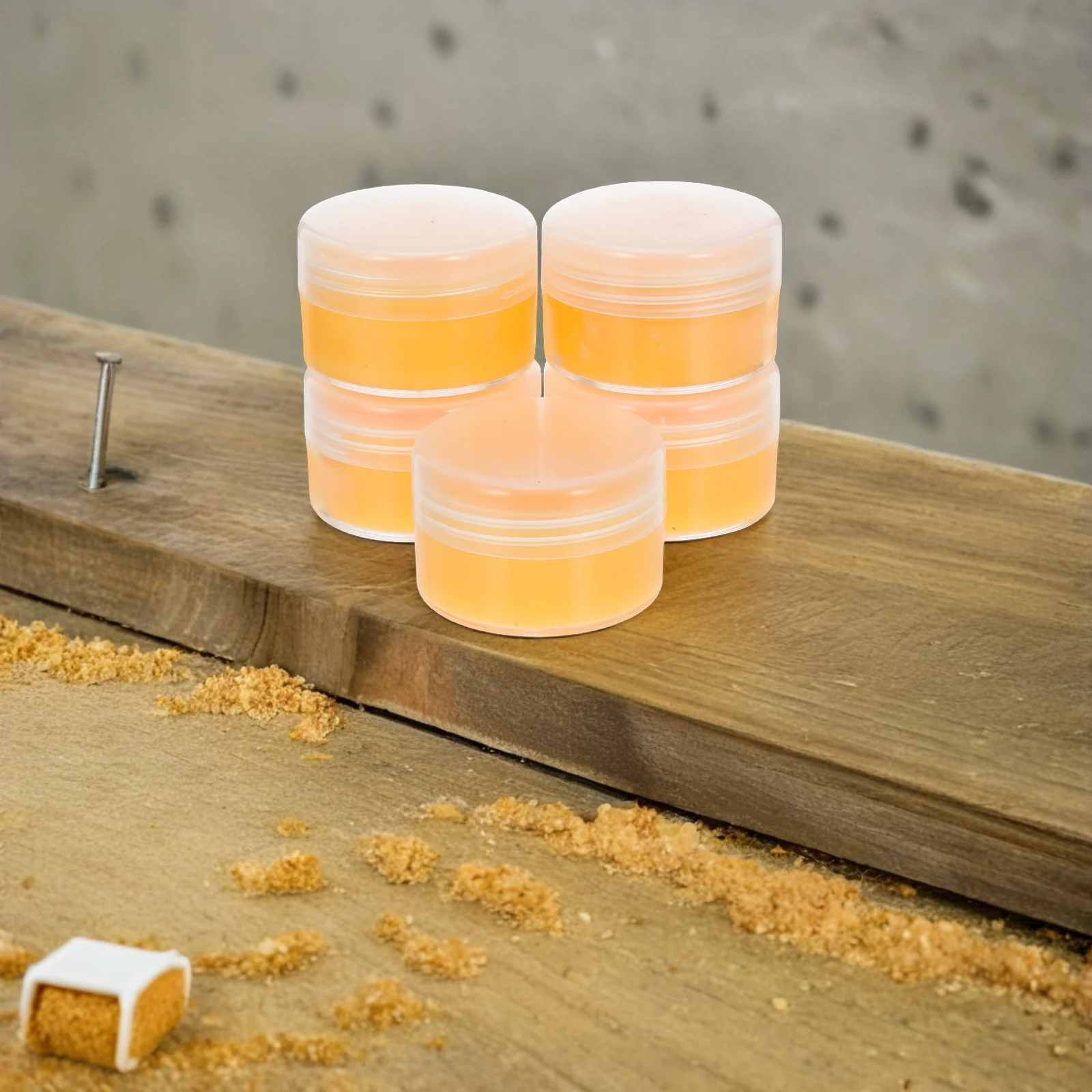 

Wood Furniture Wax Polish Buffing Paste For Hardwood Floor Restoration Deep Nourishment Crack Prevention Wood Care 100G