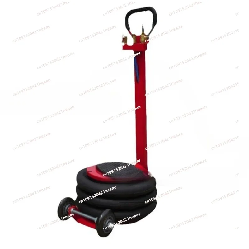 Suitable for  3.8Ton/6600 lbs Triple Bag Air Jack,Airbag  with Six Steel Pipes Fast Lifting Pneumatic Adjustable Long Handle