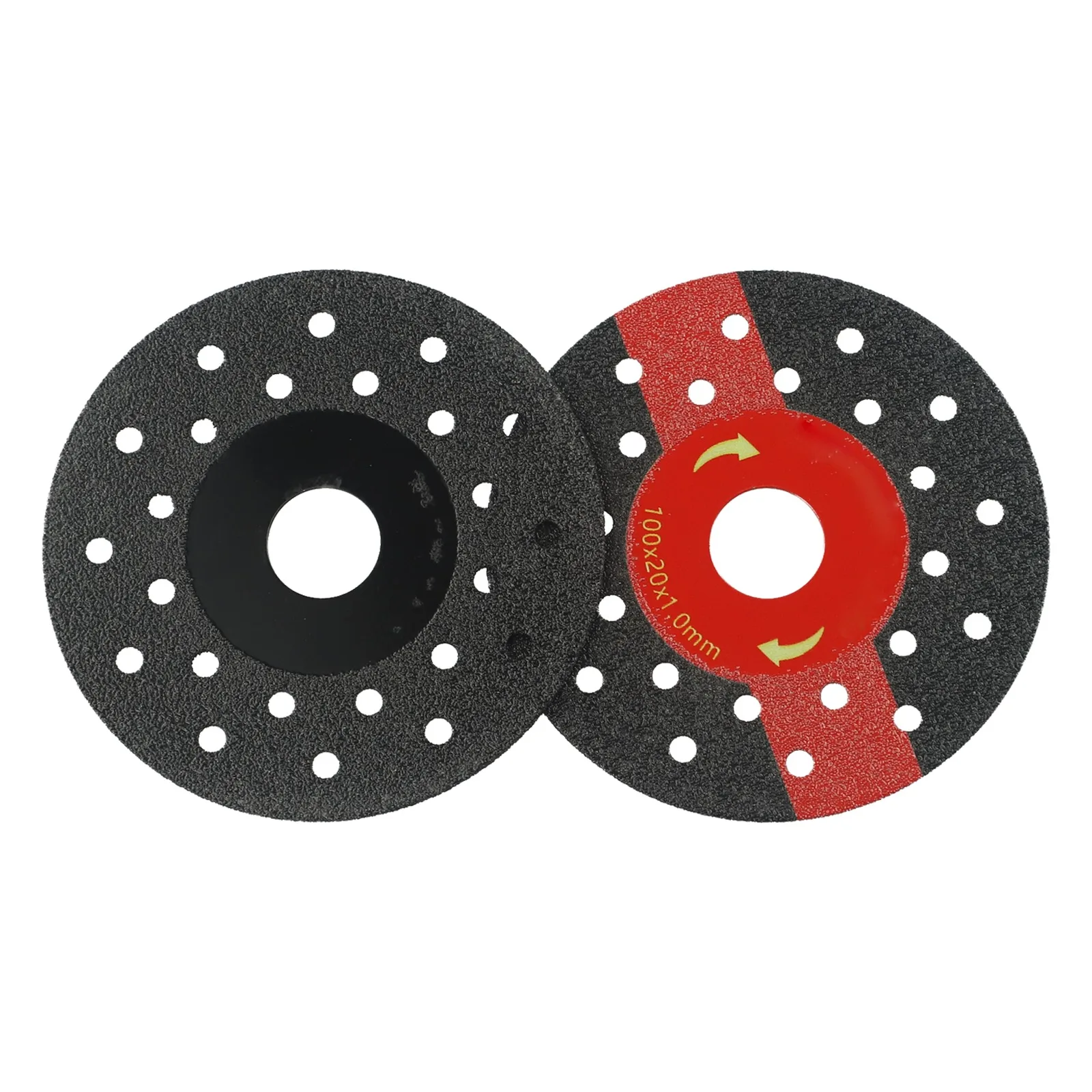 2pcs Cutting Blade For Stone Ceramic Porous Widened Rock Slabs Cutting Disc 100mm Slate Flat Grinding Cutting Blade