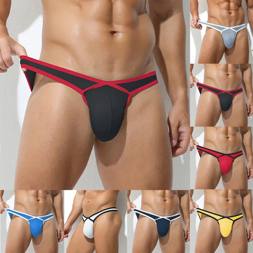 Bikini Briefs G-strings Thongs All Seasons Brand New Bulge Pouch Comfortable Fit Fashionable Design Nylon Fabric