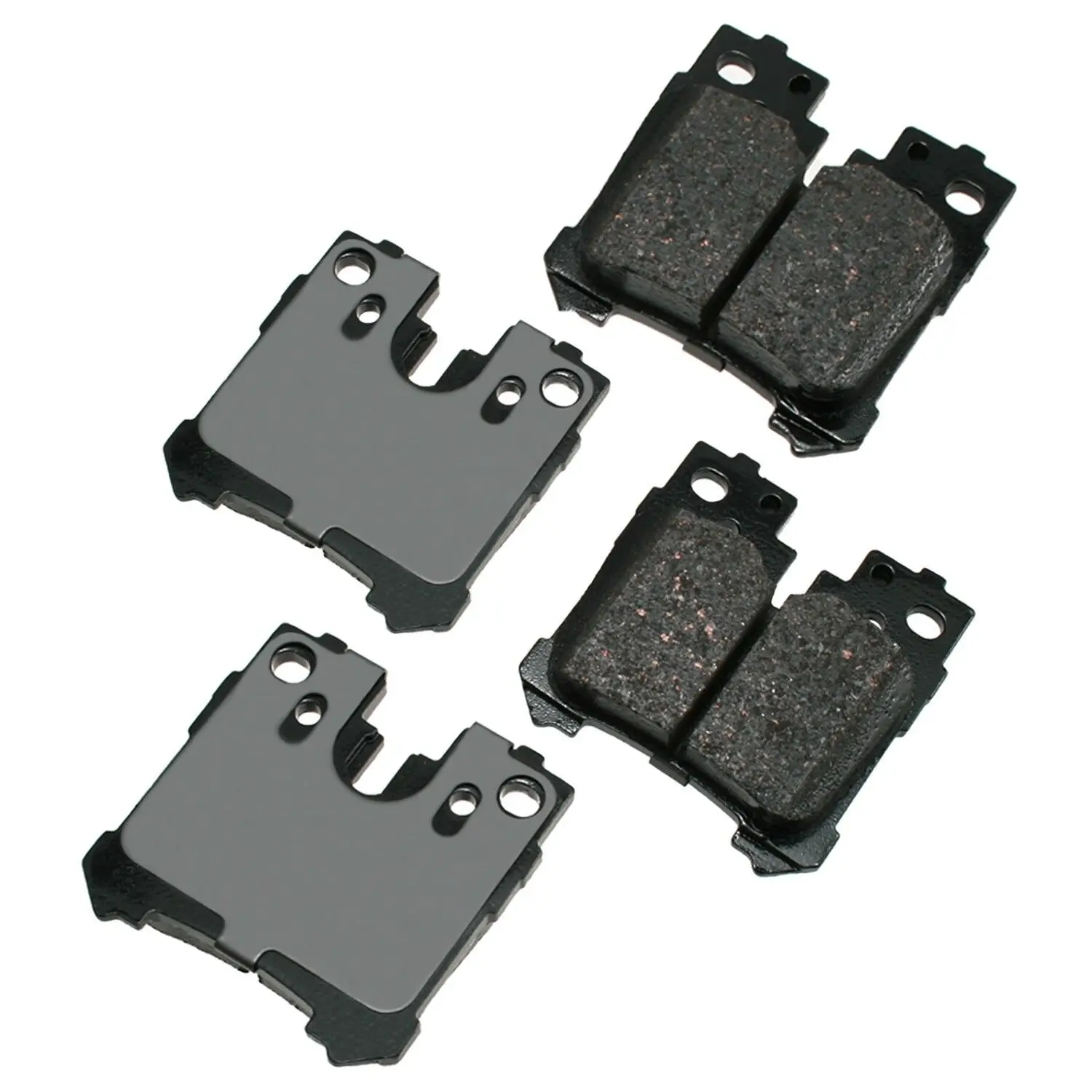 Rear Ceramic Disc Brake Pad Kit For Lexus LS460 LS600h 2006- 04466-50130 04466-0W010 04466-0W020 04466-50150 04466-50160