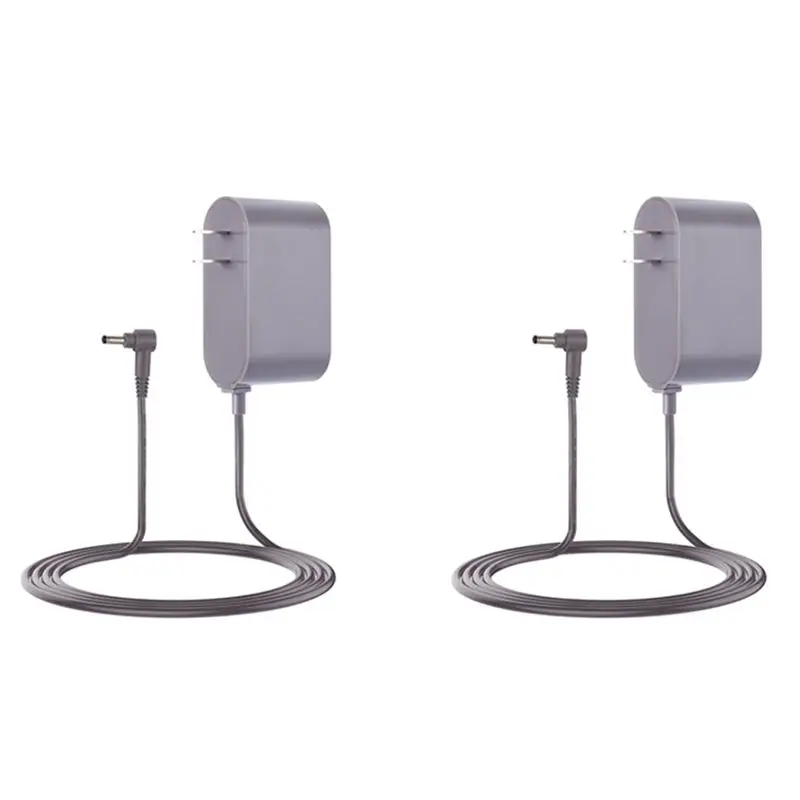 2X Replacement For Dyson V10 V15 Cordless Vacuum Power Supply 30.45V 1.1A US Plug