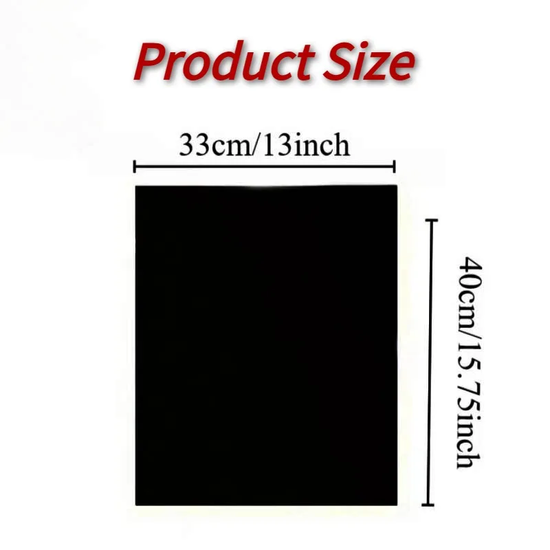 1/2/3/4/5PCS Black BBQ Grill Mat Oven Baking BBQ Grill Mat Microwave Bottom Liners Cooking Kitchen Outdoor Picnic Party Tool