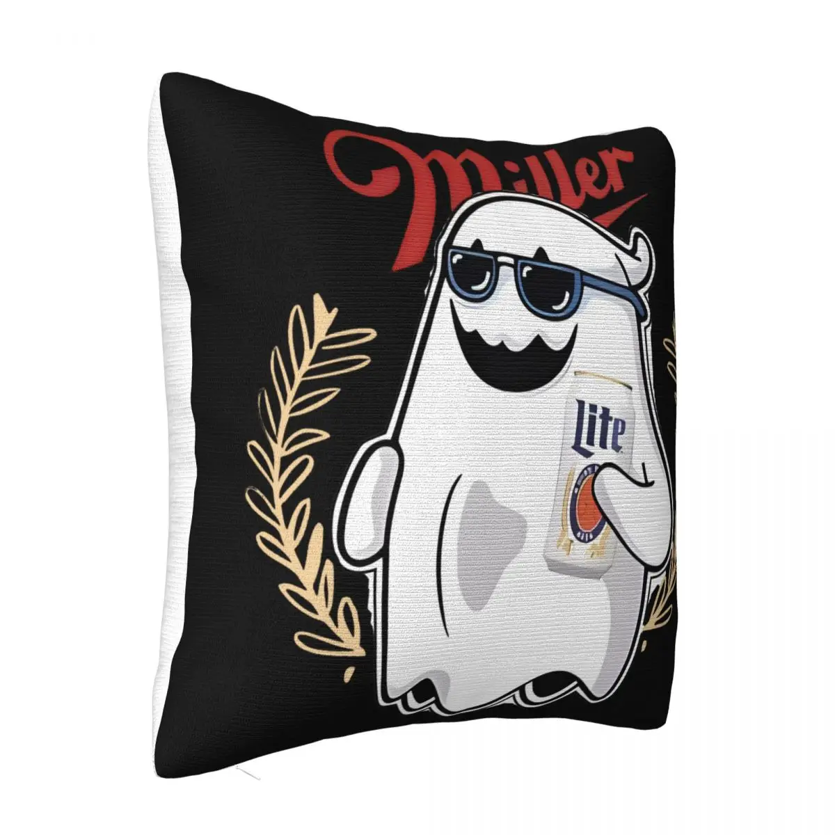 Milerr Lite Ghost Halloween 1 Home Pillows Cover Pillow Covers Decorative Pillow Case Pillow Cover