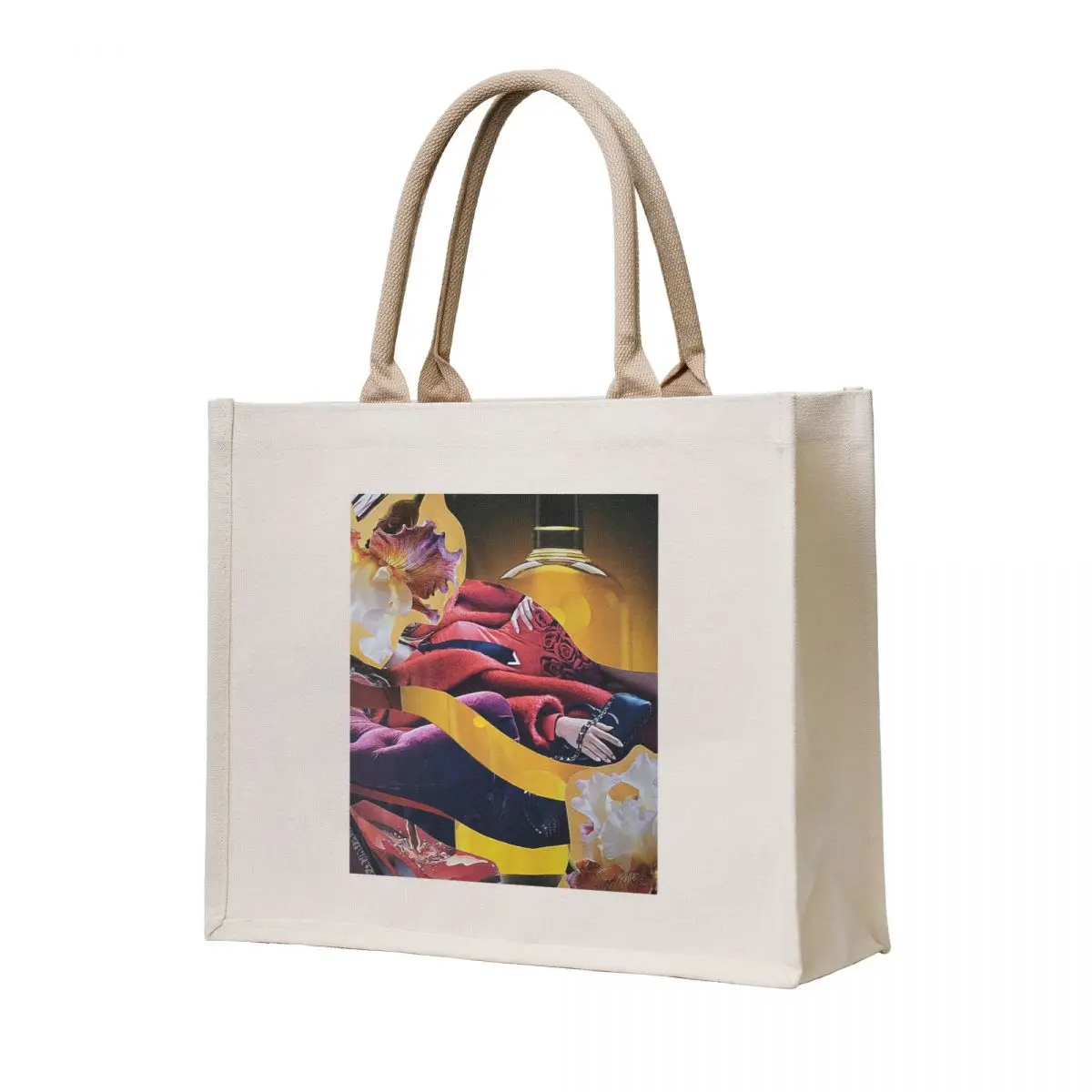 

Red Reprieve Tote Bag Cloth bag Canvas shoulder bag Custom hand