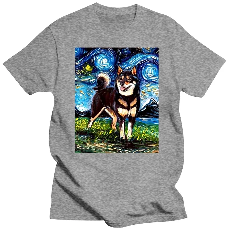 Funny Shiba Inu Cute Dog Art T Shirts Summer Style Graphic Cotton Streetwear Short Sleeve Birthday Gifts T-shirt Mens Clothing