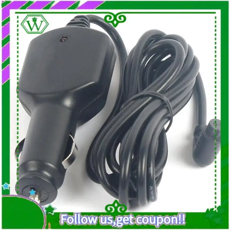 AC34-1 PCS 12 V/24 V Auto GPS Caricatore Cavo Adattatore di Alimentazione Parti di Ricambio Per Garmin GPS Rino 610 650 655T GPS di Navigazione Auto Cha