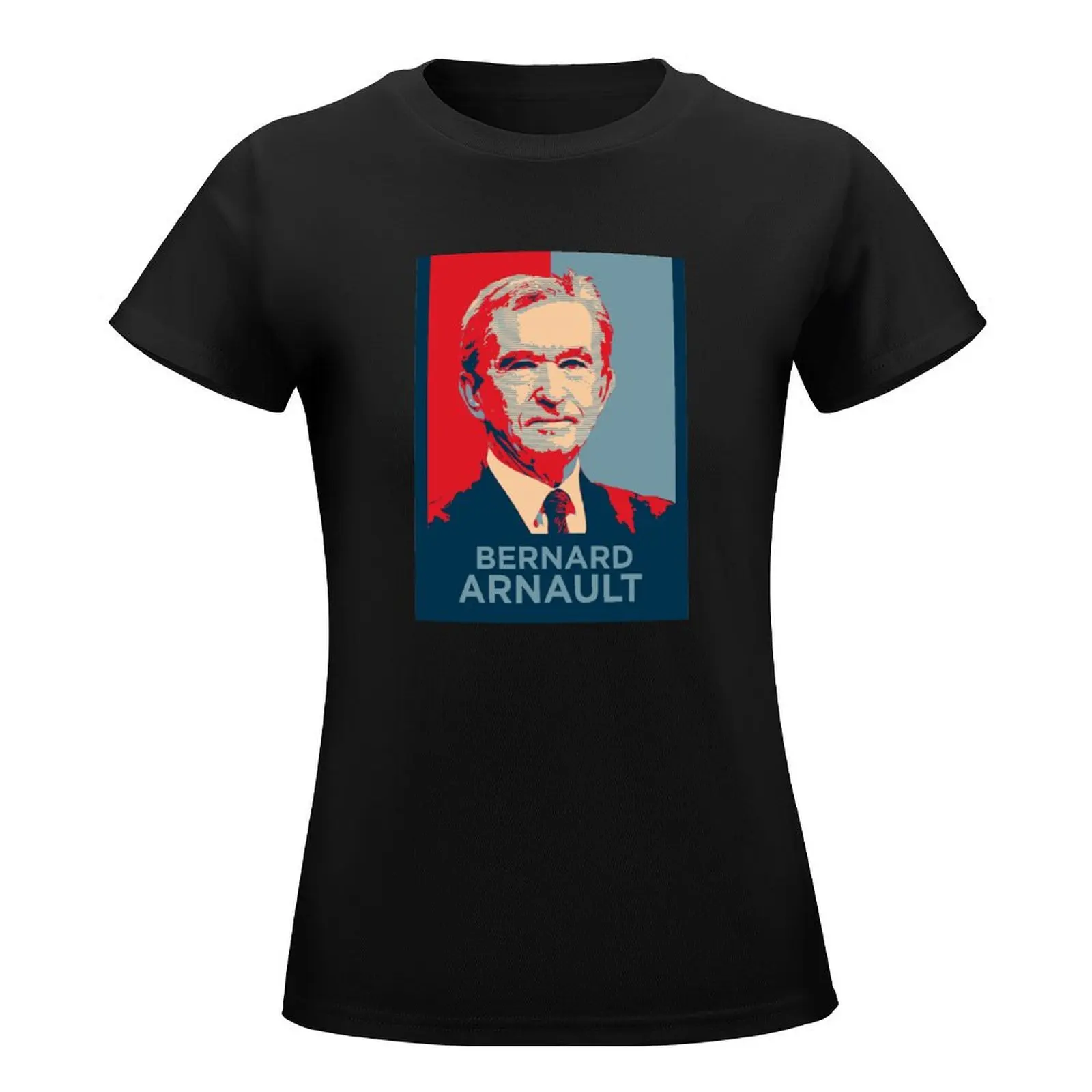 Bernard Arnault Portret T-Shirt Blouse Tops Schattige Kleding Oversized Vrouwen Kleding