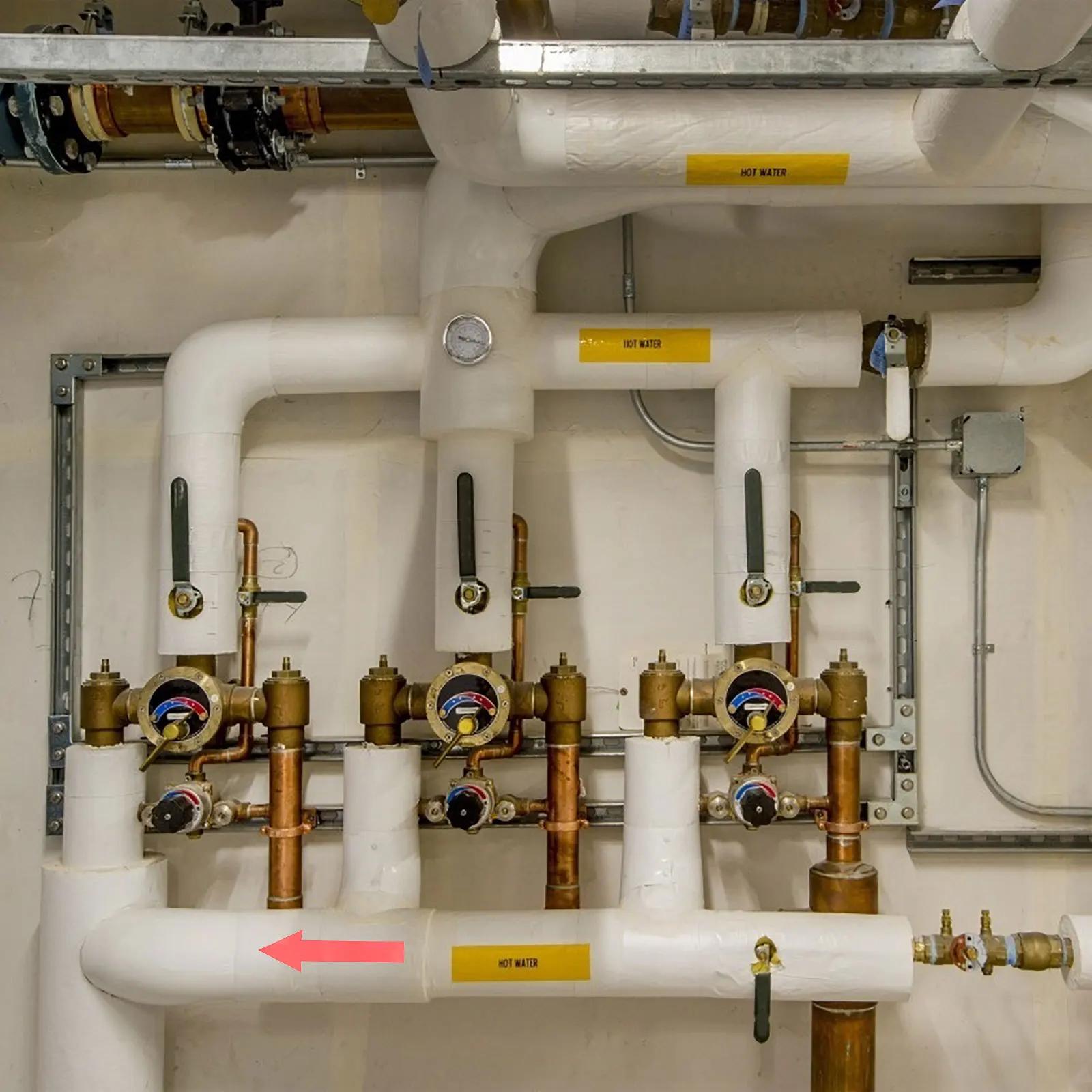 50pcs Arrow Labels Stickers Premium Direction Indicators For Equipment Safety Warning Decals Practical Markers File Folder