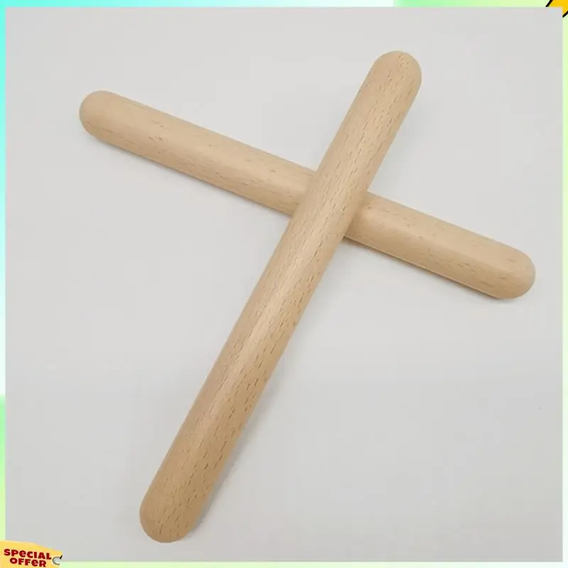 

TURE Rhythm Music Lummi Sticks For Kids, 32 Pack Sticks With Carry Bag, 8 Inch Children Musical Toy