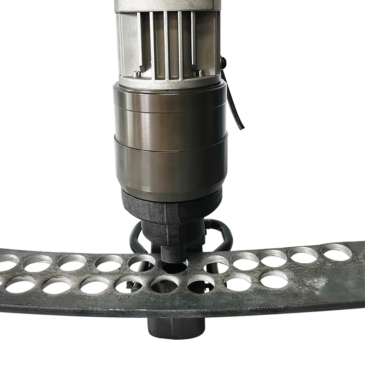 NMHP-32 1600W Portable Hydraulic Steel Punching Machine with Mold Powerful Metalworking Puncher for Home Improvement