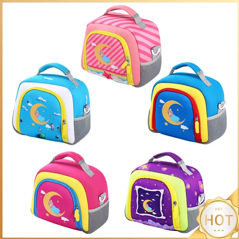 Carrying Case Bag with Side Mesh Pocket Protective Case Double Zipper Storage Case for Toniebox Audio Player Starter Set