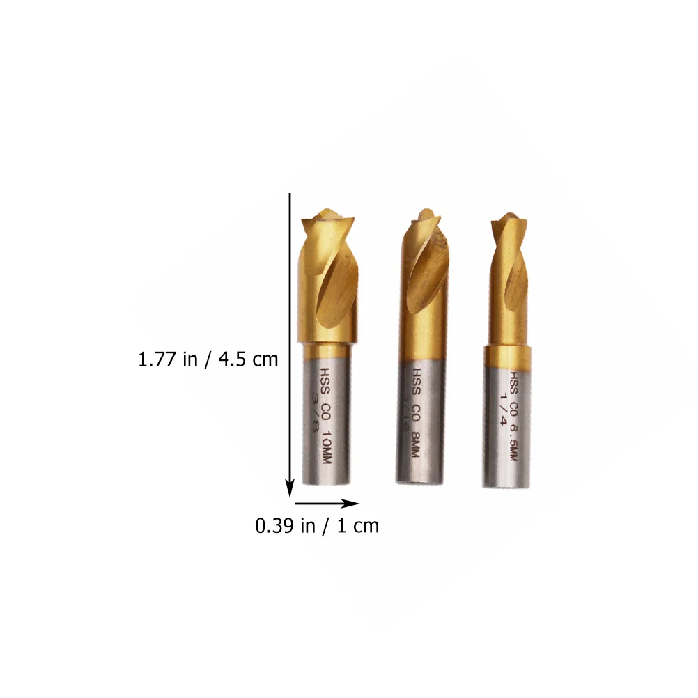 

1Set High- Welding Drill Bits Premium Quality Long-Lasting Welding Remover for Professional Spot Weld Cutter