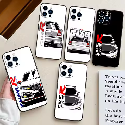 JDM Type R Civic Sport Car Case For Honor 200 Pro 400 Lite 50 70 90 X9a X9b X9c X9d X8a X8b X8c Magic 5 6 7 8 Pro Cover