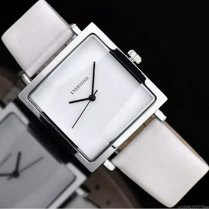 

Square Women Watches Leather Band Quartz Watch Elegant Ladies Dress Business Wristwatches Simple Waterproof Reloj Mujer