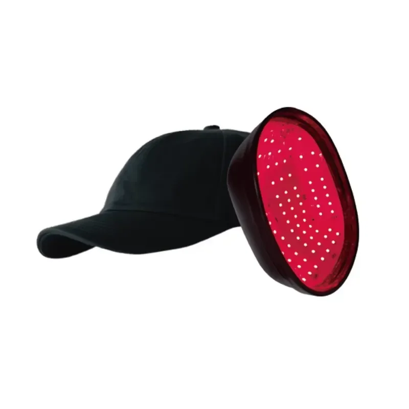 Red LED Physiotherapy Cap for Hair Growth 660nm 850nm Light Therapy Hat for Head 3W