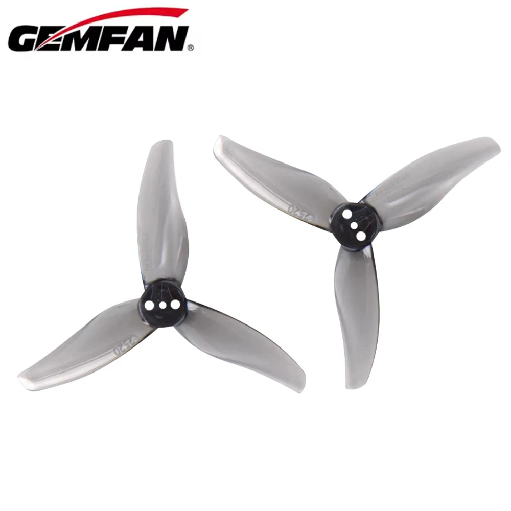 8Pairs (8CW+8CCW) Gemfan Hurricane 2520 2.5X2X3 3-Blade PC Propeller for Mini FPV Freestyle 2.5inch Drone 1404 motor view 4