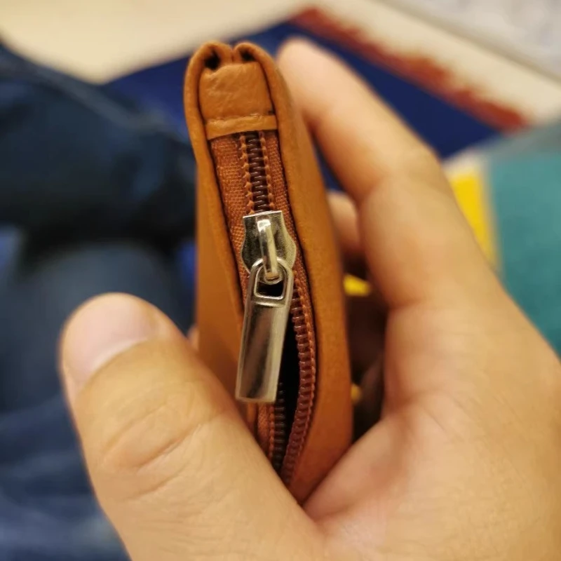 

Litchi Grain PU Leather Zipper Bag Short Style Coin Keys Lipsticks Credit Cards Cosmetic Bag Earphone Cable Organizer Bag Pouch