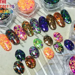 TCT-426 Halloween Mix Nail Glitter Nail Art Decoration Body Art Tumbler Crafts DIY  Handwork Accessories Festival Party Supplier