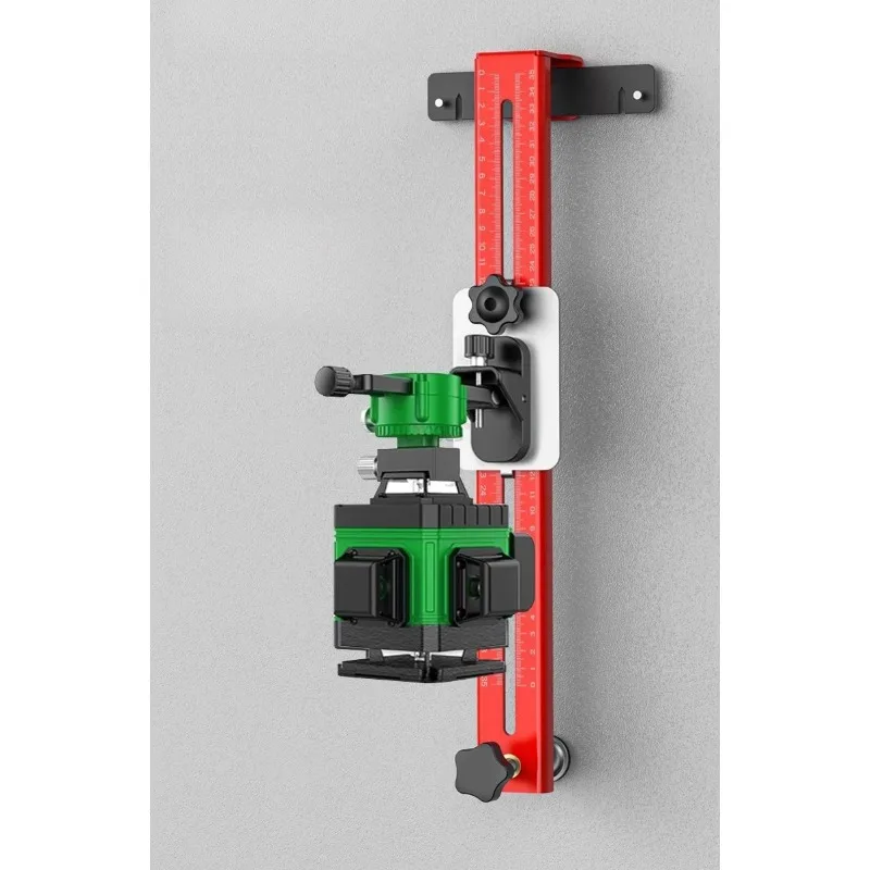 

Universal Laser Level Wall Mount Bracket Ceilin Mount Line Laser Adapter Positioning Holder Adjustab Lifting and Lowering Rocker