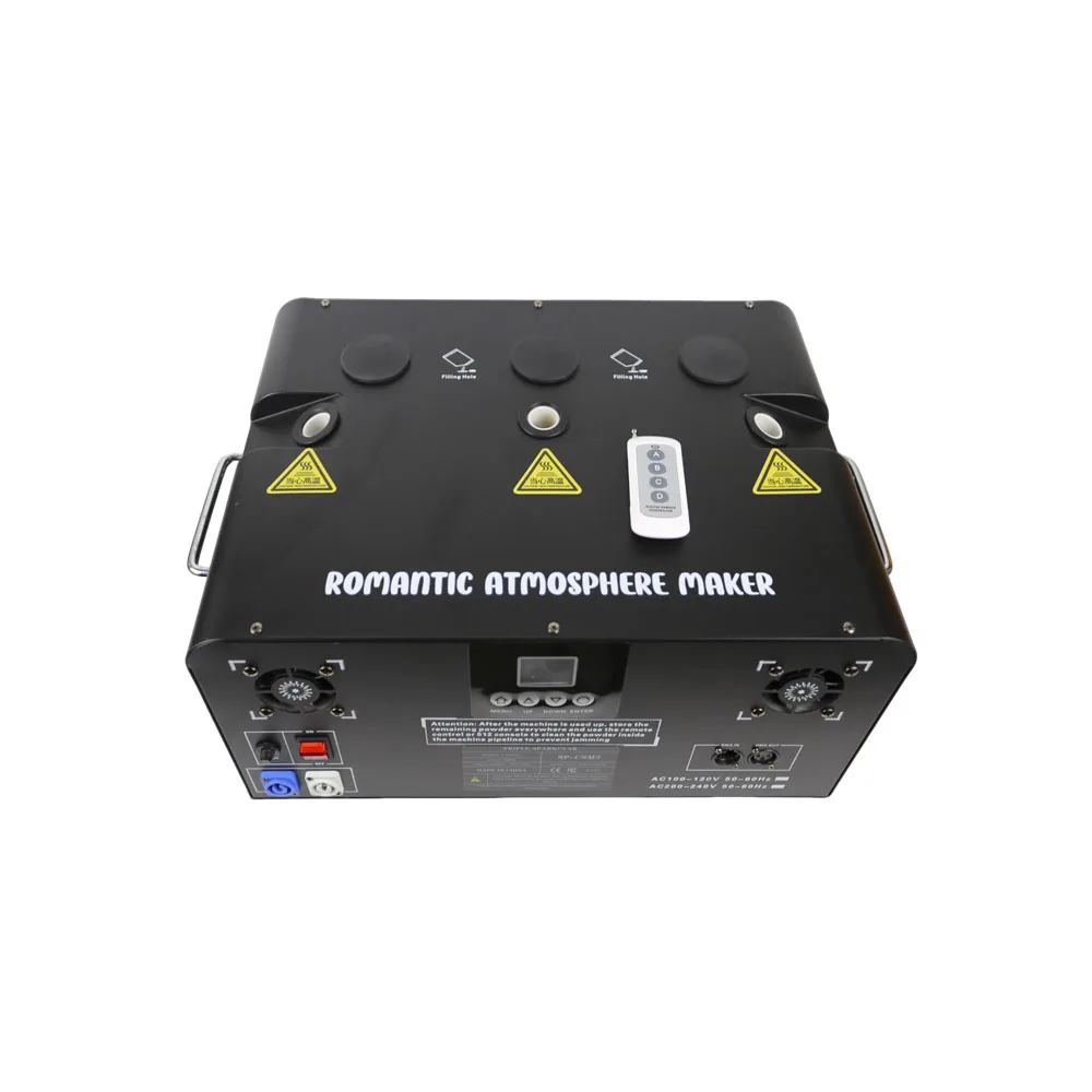 1800w Three-Head Cold Spark Machine for Wedding Party Celebrations Party Decorations