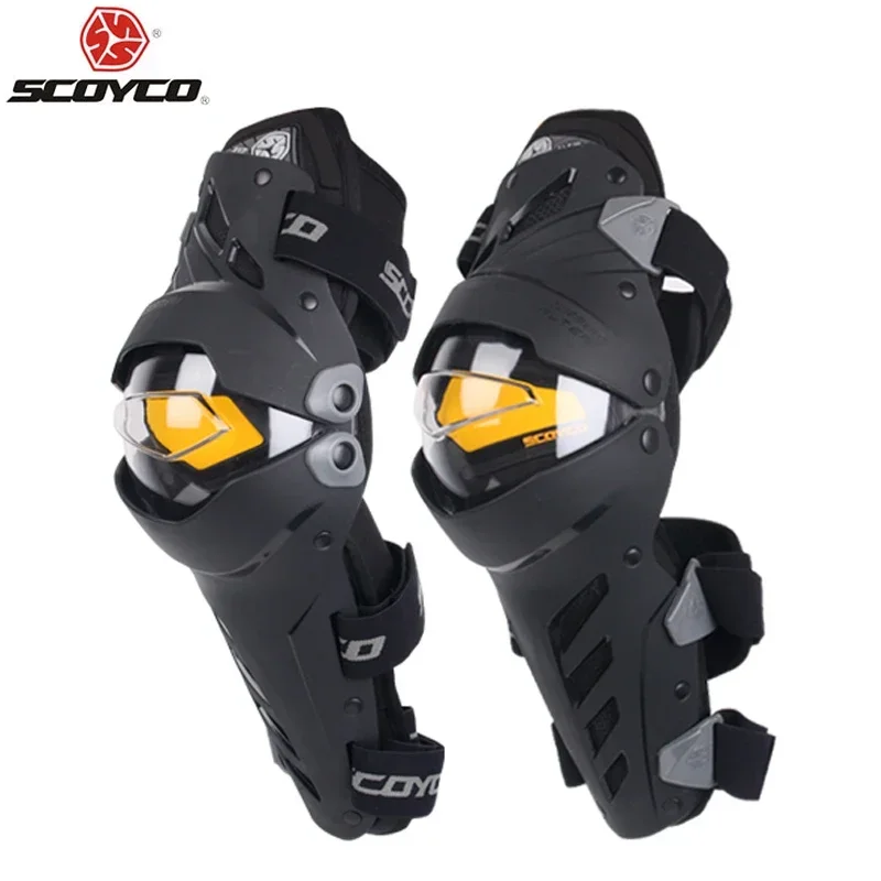 

SCOYCO Motorcycle Kneepad Moto Riding Knee Pads CE Certified Locomotive Shock-proof Knee Protector Motorbike Protective Gear