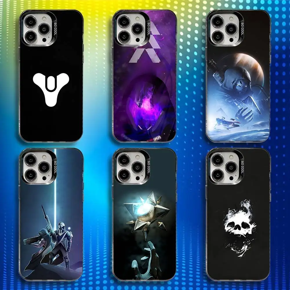 

D-Destiny-ys Game 2 Phone Case For iPhone 17,16,15,14,13,12,X,8,Pro,Max,Plus,E,SE4,Air,Mini IMD Matte Black
