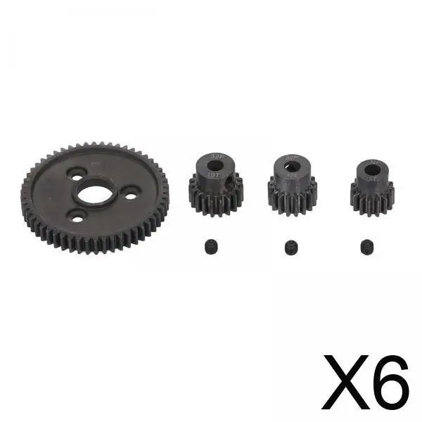 

RC Truck Gear Metal Spur and Pinion Gear 32p Steel Upgrade Kit for Slash 4x4 1 10 Short Course Vehicle Parts
