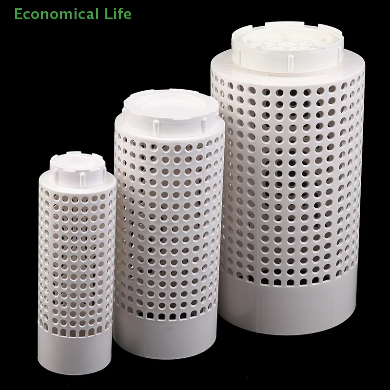 1 pçs plástico branco minhoca compostagem bin com furos e tampa adequado para jardim pátio ao ar livre caixa de compostagem