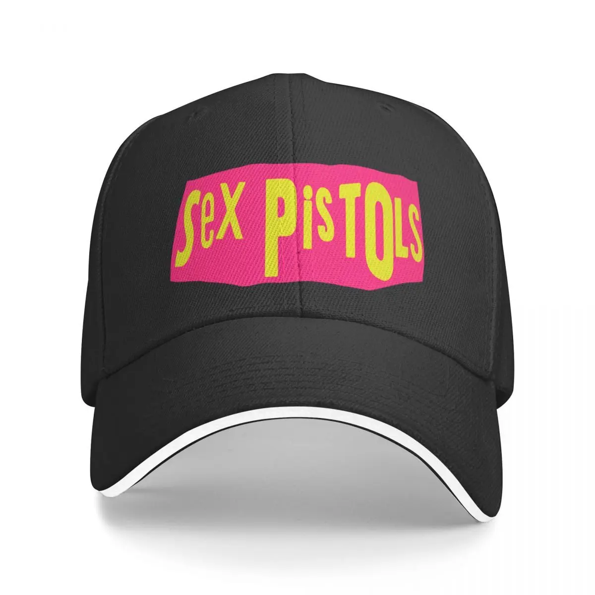 Sex Pistols masculino Logo Boné de beisebol, Chapéu Verão, 3053