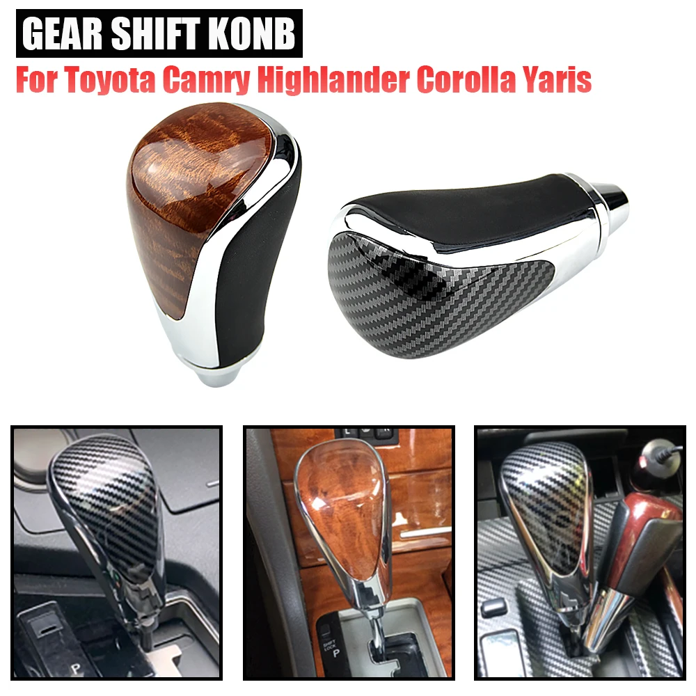 

Fit For Toyota RAV4 Corolla 2014 2012 Verso Vios Land Cruiser Camry gear Car Automatic gear shift knob knob handball gearbox