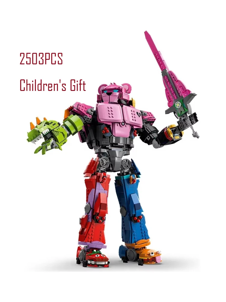 New product 77078 Mechanical Leader Captain Building Block Toy Series Puzzle Assembly Model Children's Birthday Gift 2503PCS